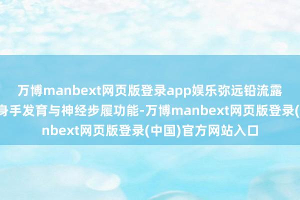 万博manbext网页版登录app娱乐弥远铅流露会严重影响儿童的身手发育与神经步履功能-万博manbext网页版登录(中国)官方网站入口
